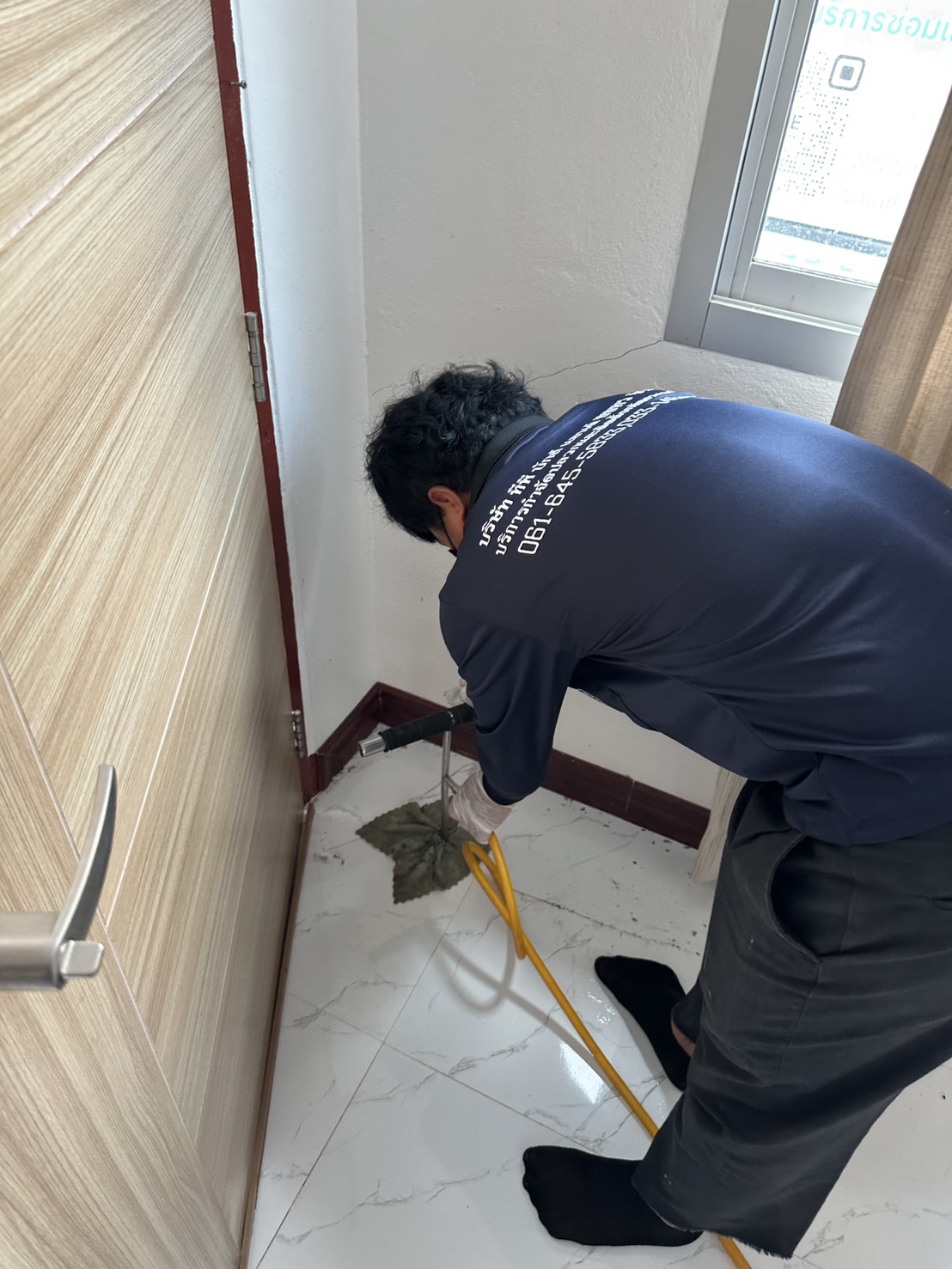ระบบเจาะอัดน้ำยา (Soil Injection) ขั้นตอนที่ 7