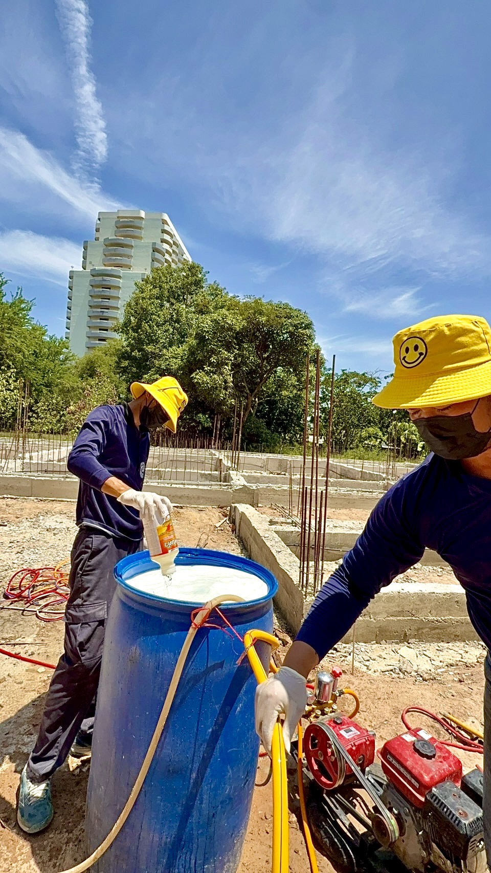ระบบวางท่ออาคารสำนักงานกรมที่ดิน ชลบุรี